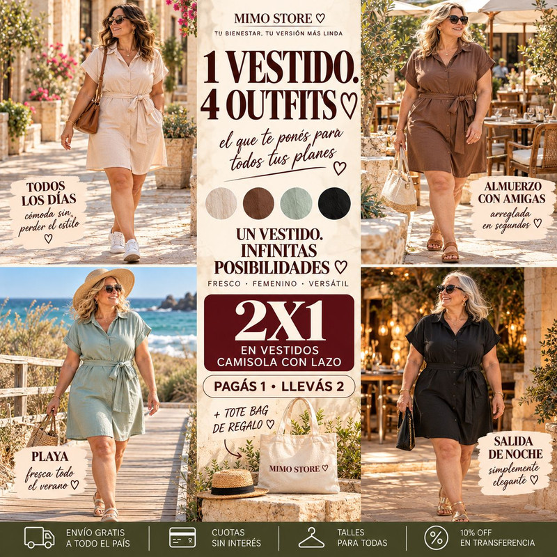 Detalle Vestido Camisola MIMO