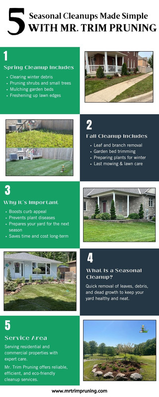 Seasonal Cleanups