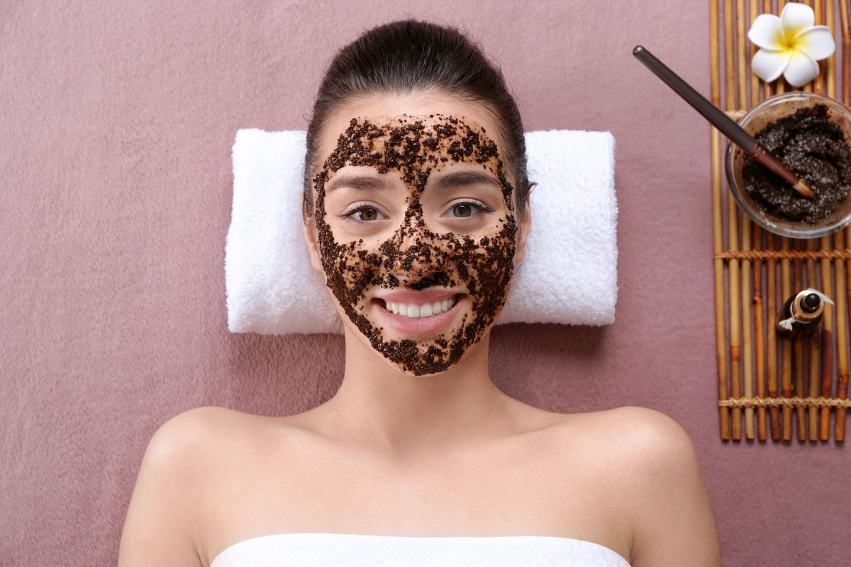 Mascarilla de café contra las arrugas