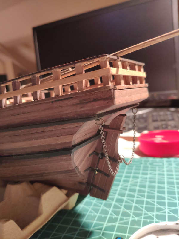 Barco Estático Maqueta Naval de Época en Madera, Jabeque CAZADOR