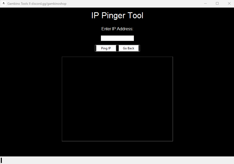 Gambino IP Pinger Tool