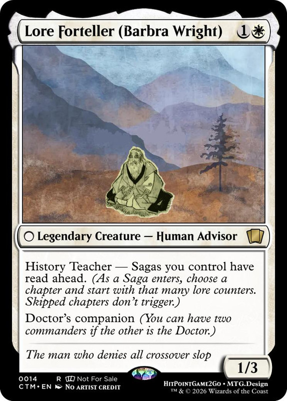 Lore Forteller (Barbra Wright)