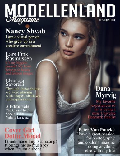 Cover: Modellenland Magazine No 08 August 2021