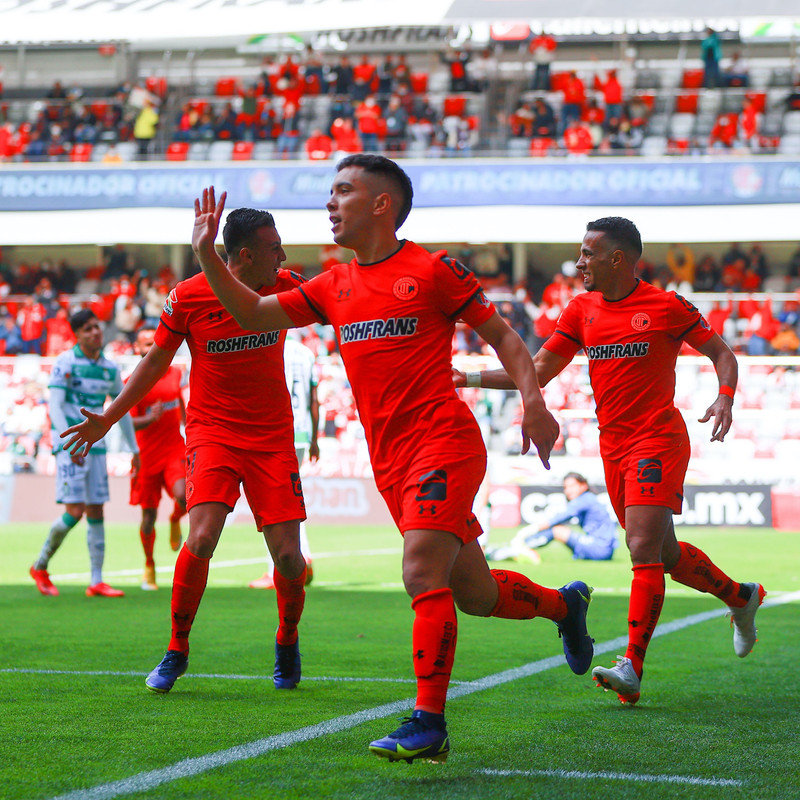 Toluca venció a Santos 3-1 en la Jornada 2 del Clausura 2022