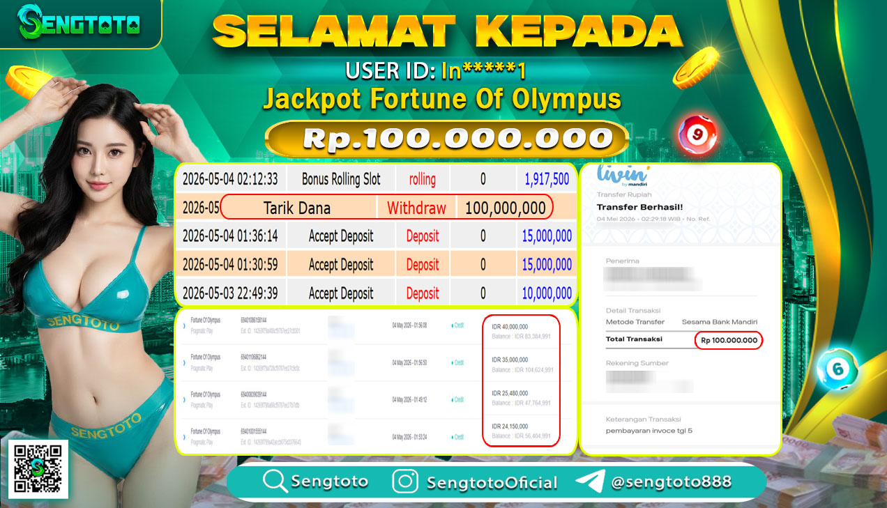 BUKTI PEMBAYARAN SLOT FORTUNE OF OLYMPUS
