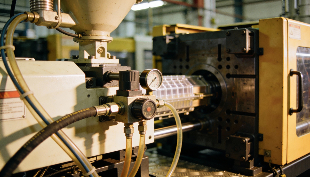 Компрессорное оборудование для производства пластмасс: давление, производительность и энергопотребление