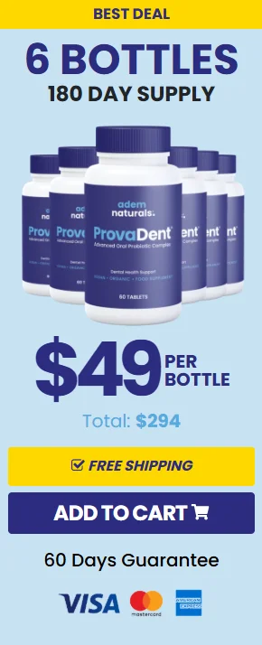 6 BOTTLES - 6 meses de suprimento - BEST VALUE