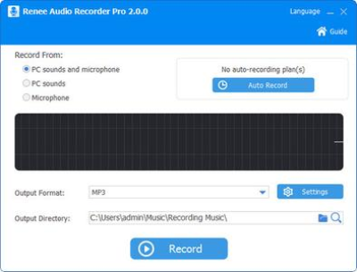 Renee Audio Recorder Pro 2.0.0 Multilingual