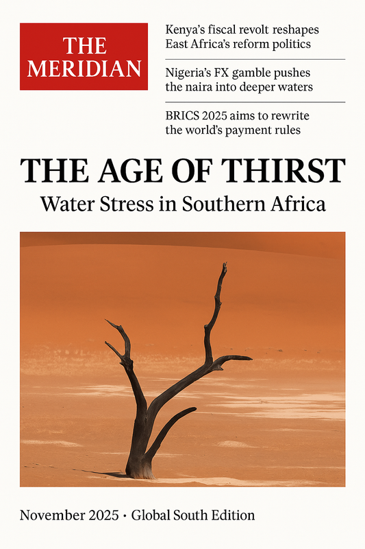 The Meridian — November 2025 Issue cover