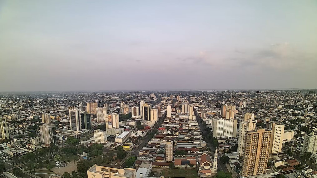 Campo Grande nesta manhã de quinta-feira