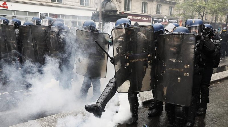 Represión en Francia Represión en Francia