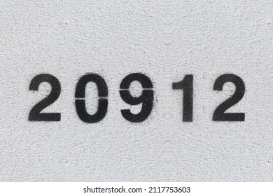 black number 20912 on white 260nw 2117753603