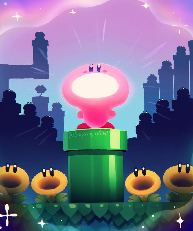kirby-flowey-talking-flower-and-light-bu