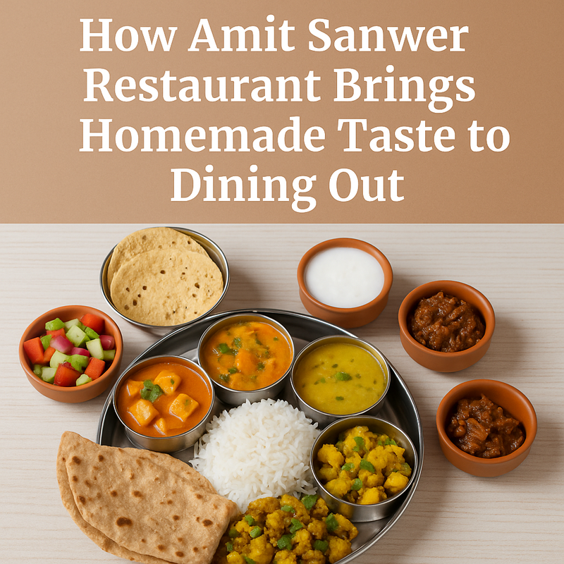 Amit Sanwer Restaurant serving homely Indian food