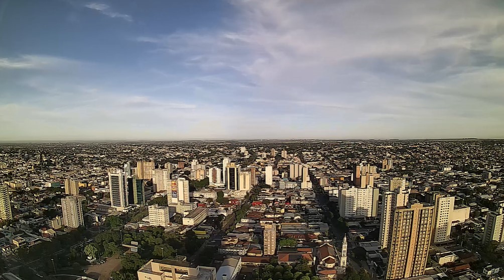 Campo Grande nesta manhã de sexta-feira