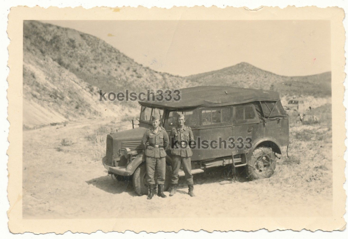 Foto Mercedes Benz L 1500 A Kübelwagen Wehrmacht