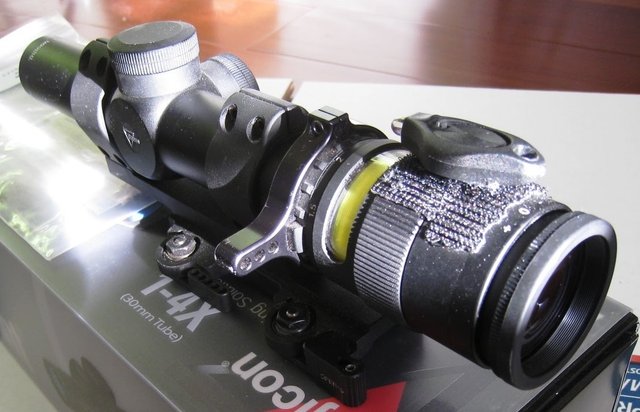 Question about TR24 with the triangle reticle > Optics, Mounts, and ...