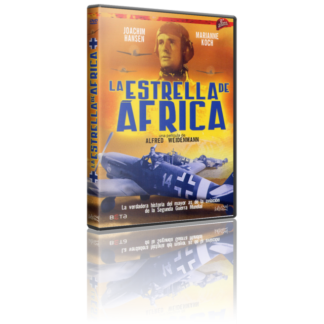 Portada - La Estrella de África [DVD9 Full][Pal][Cast/Ale][Sub:Varios][Bélico][1957]