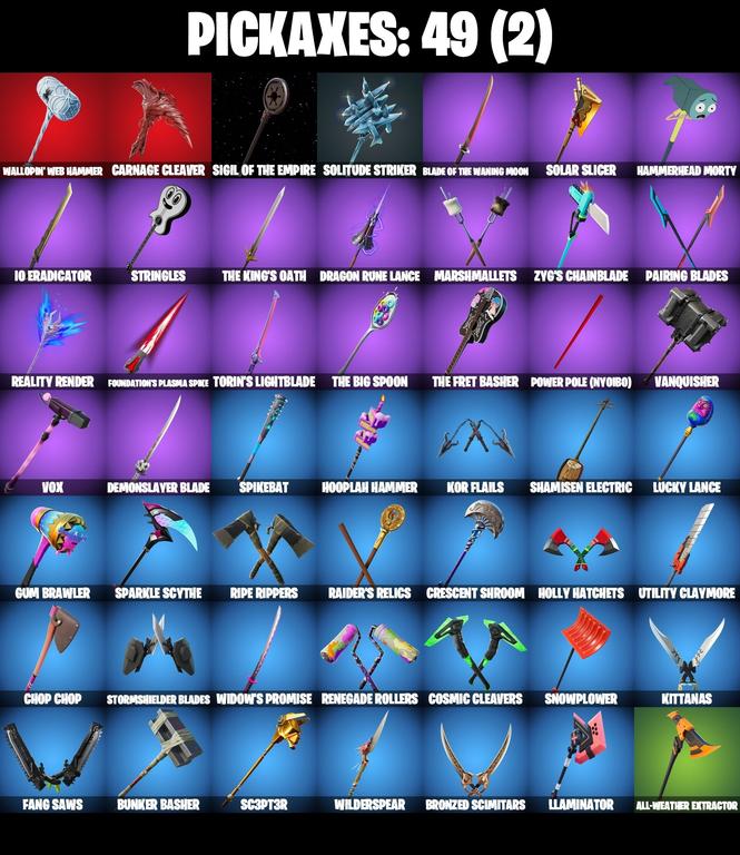 pickaxes comp