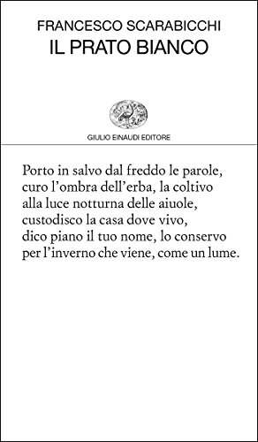 Francesco Scarabicchi - Il prato bianco (2017)