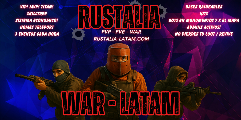 Latam Rustalia PVE/PVP War Server Image
