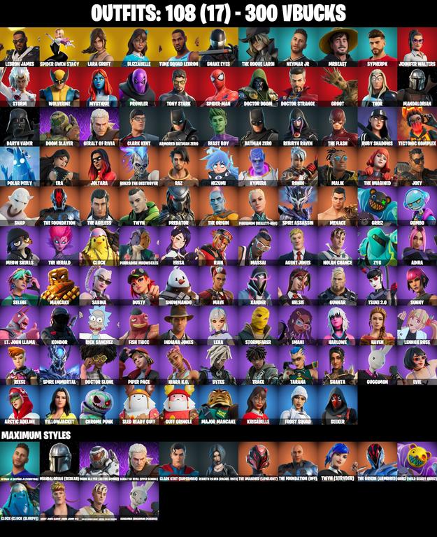 skins comp