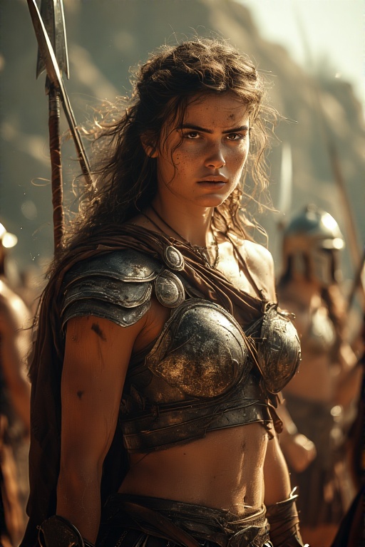 Greek-Warrior-Female-Spears-Sw-17