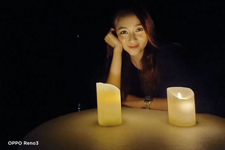 Hasil foto Oppo Reno 3 dengan Ultra Dark Mode