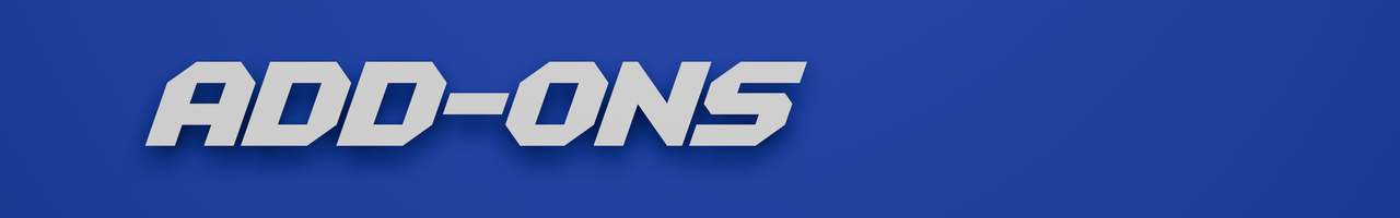 Add ons