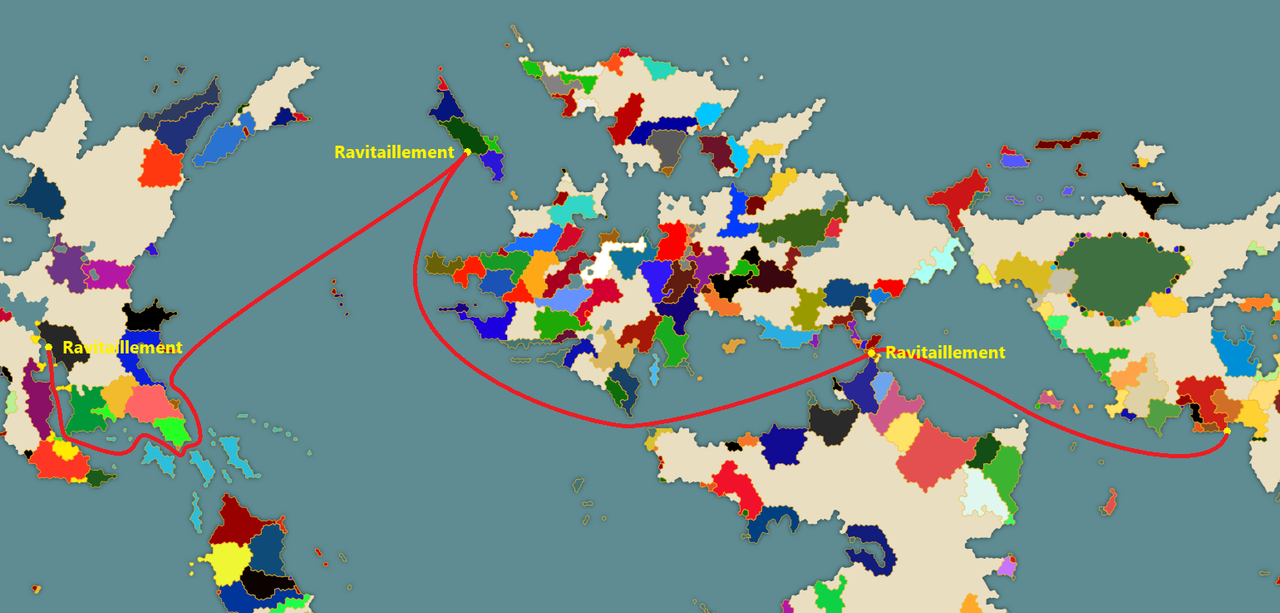 Prévisualisation de l'itinéraire :