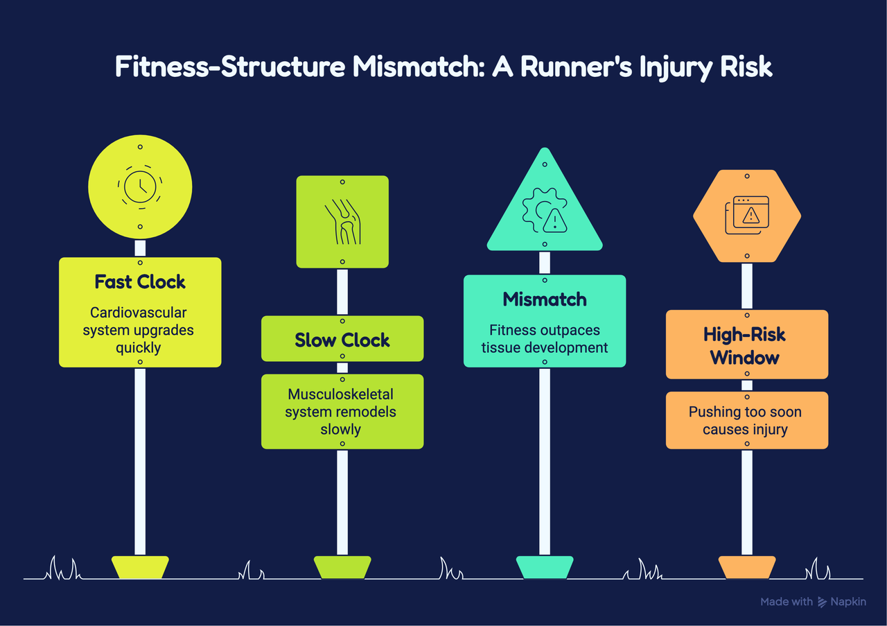 couch-to 5km fitness mismatch