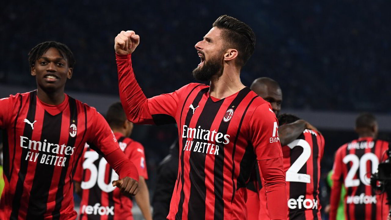 Posticipo Serie A, Napoli-Milan 0-1: Giroud decide la sfida scudetto al Maradona