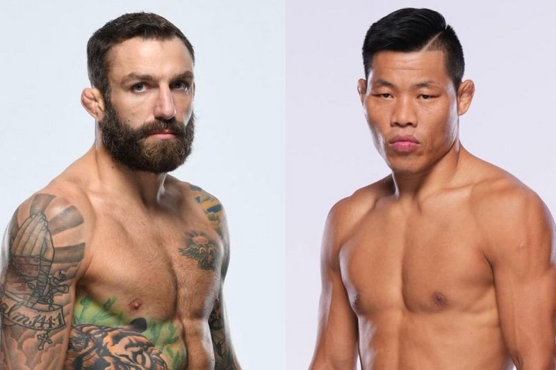 Майкъл Киеса срещу Ли Джинлианг на UFC 287