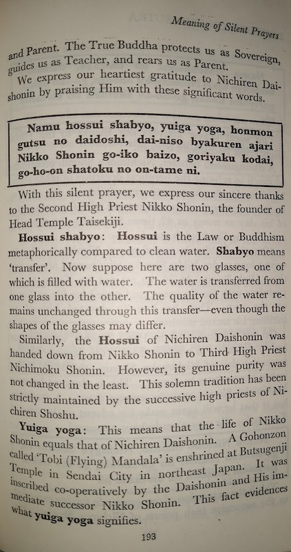 Tobi Gohonzon