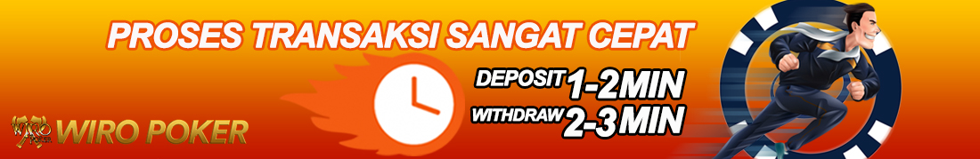 Deposit Wiropoker Deposit dan Withdraw Wiropoker