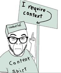 I require context wojak meme