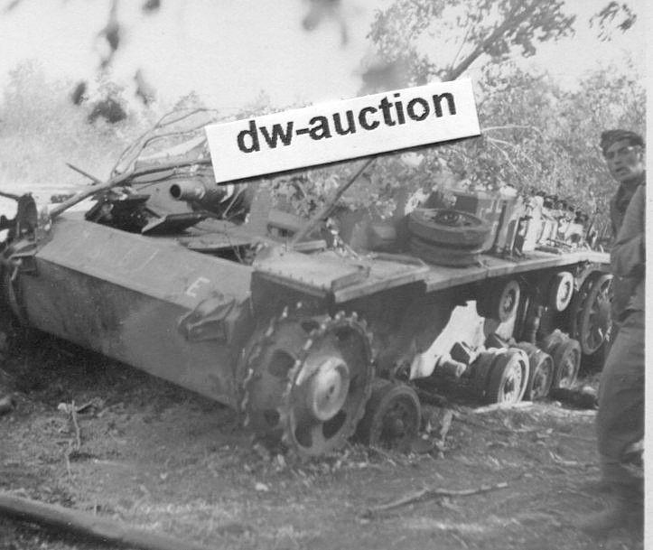 Sturmgeschütz Abt. 249 , abgeschossenes Sturmges