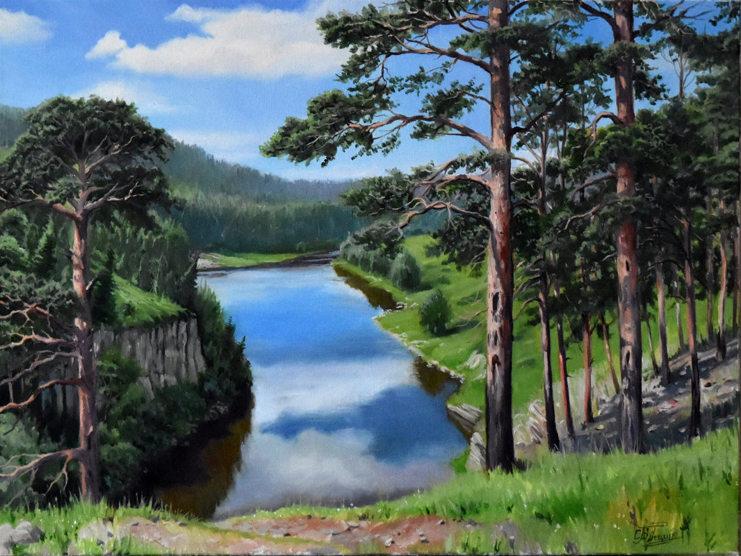 landscape-painting-summer-landscape-thumb1920