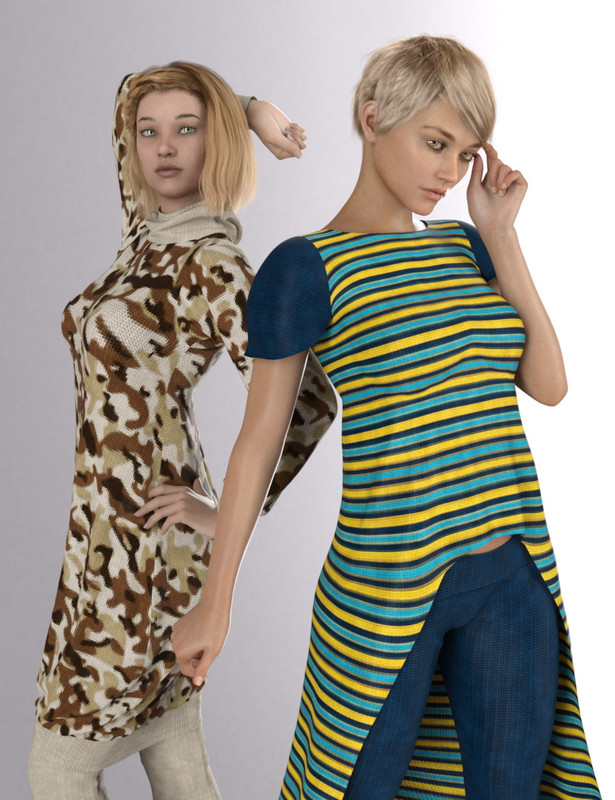 Merchant Resource Knit Collection: Camouflage and Stripes Merchant Resource Knit Collection: Camouflage and Stripes