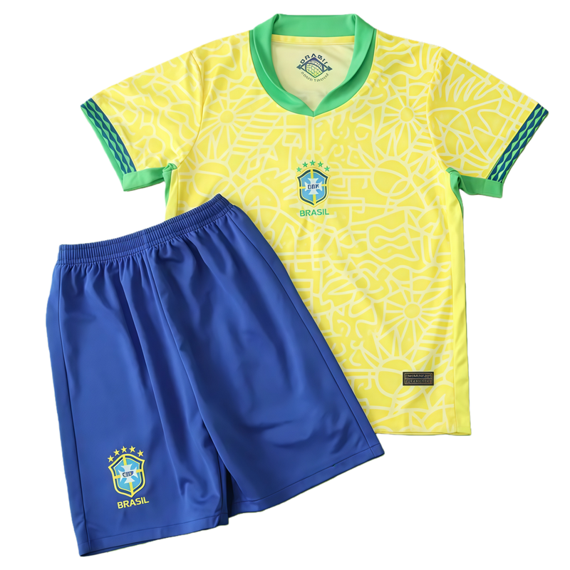 2024 season Brazil home Kids kit