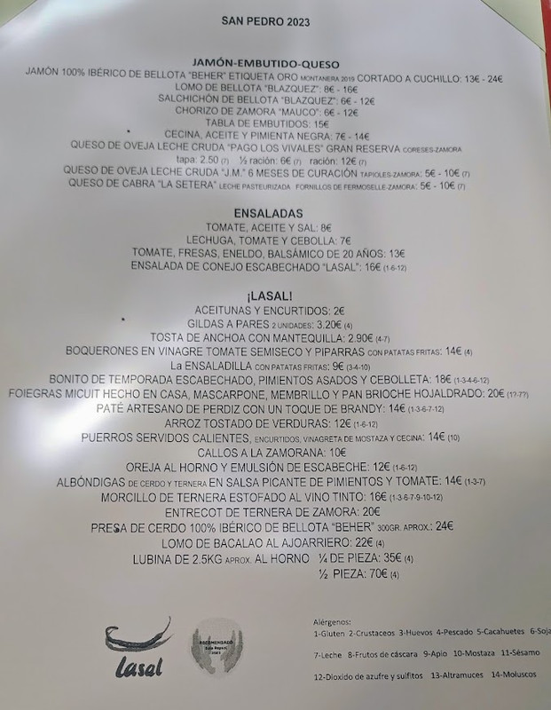 Los Herreros - Zamora - Lasal y La Salita - Comer en Zamora Capital: Restaurantes, Tapas - Foro Castilla y León