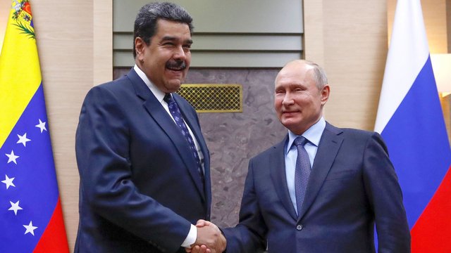 Presidentes Nicolás Maduro y Vladimir Putin Maduro y Putin