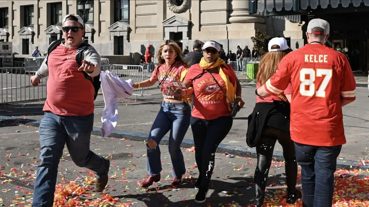 VIDEO: Captan tiroteo y arresto de un tirador en celebración de los Chiefs