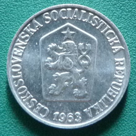 3 Haleru. Checoslovaquia (1963) CHE-3-Haleru-1963-anv