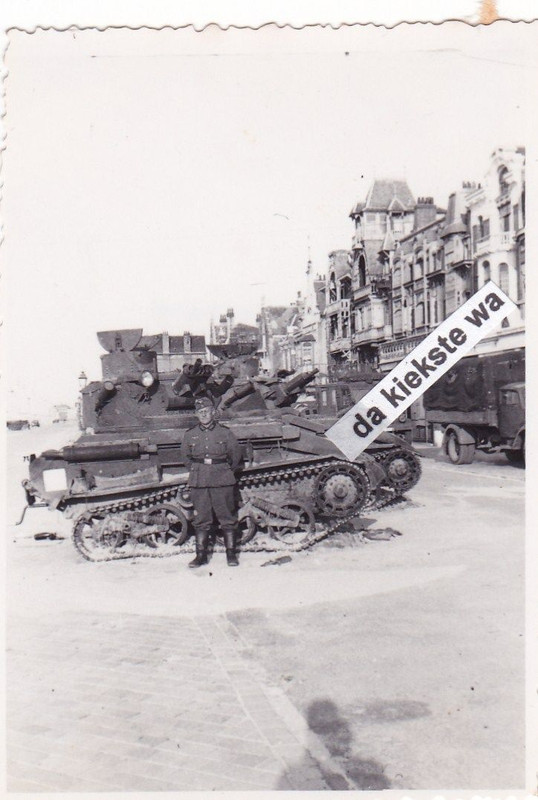 Foto französische alliierte beute Panzer Tank Ne