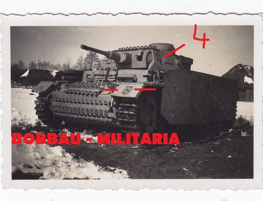 Panzer III 5cm KVK Seitenschürze Zusatz-Panzerun
