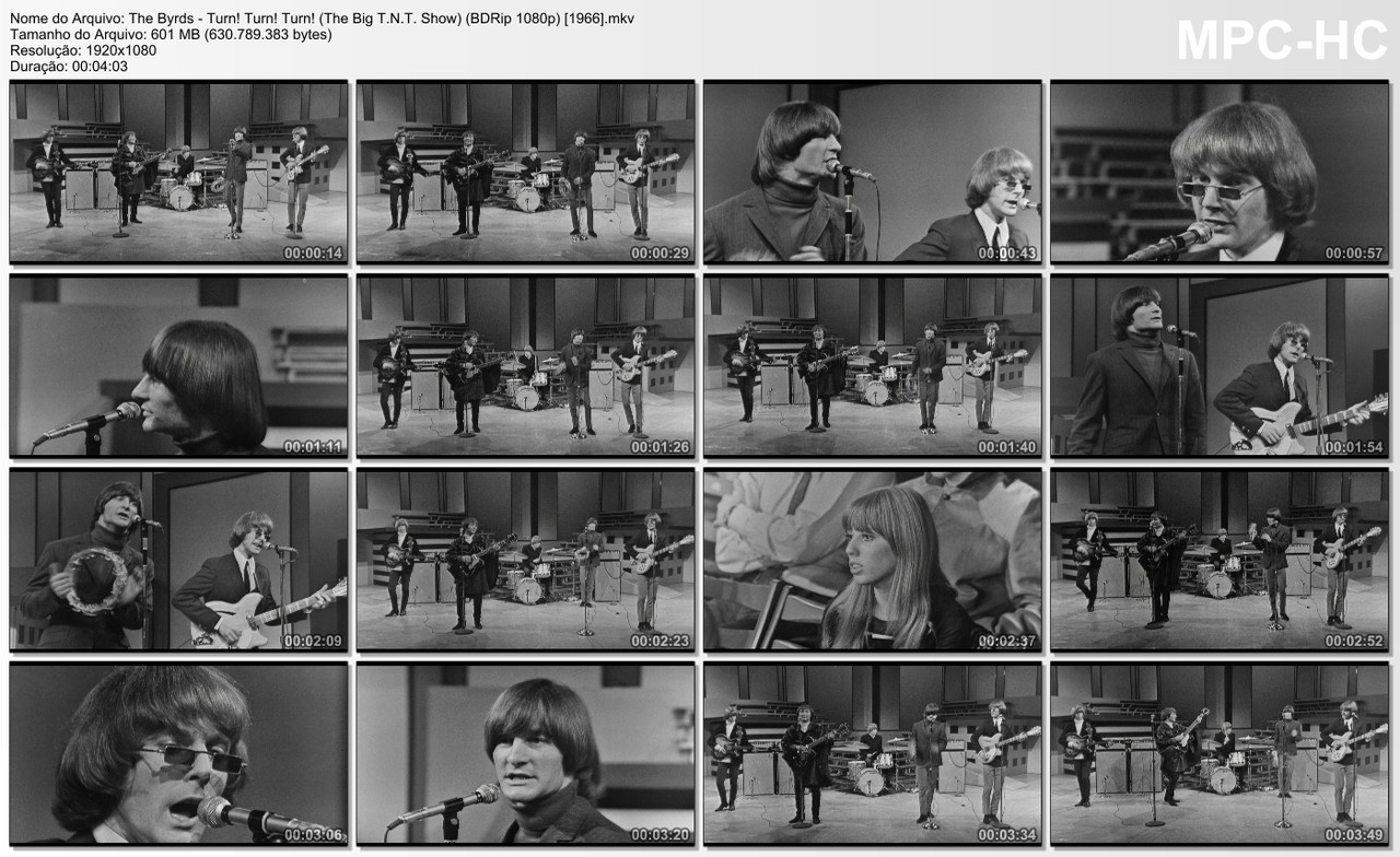 The Byrds - Turn! Turn! Turn! (The Big T.N.T. Show) (BDRip 1080p) [1966]