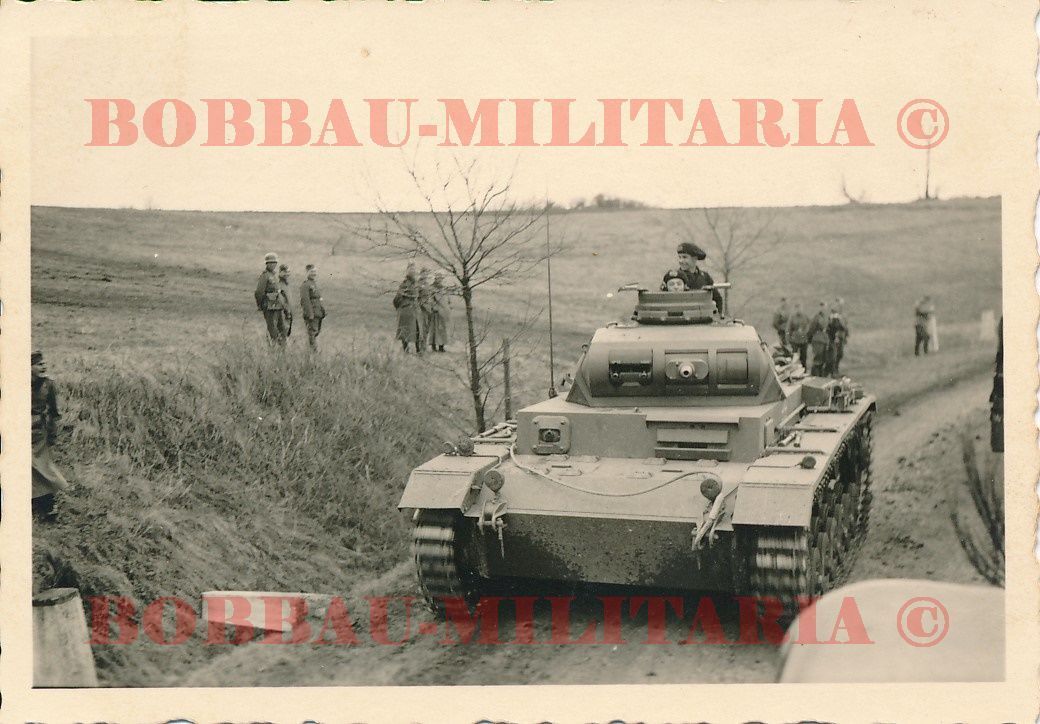 Polen früher Panzerkampfwagen III Front Einsatz Panzer 3