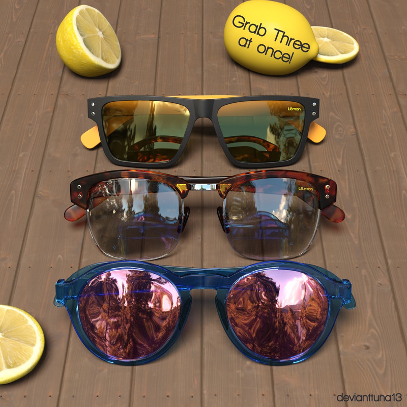 Lemon Glasses - 3 in 1 - (Repost 2023)