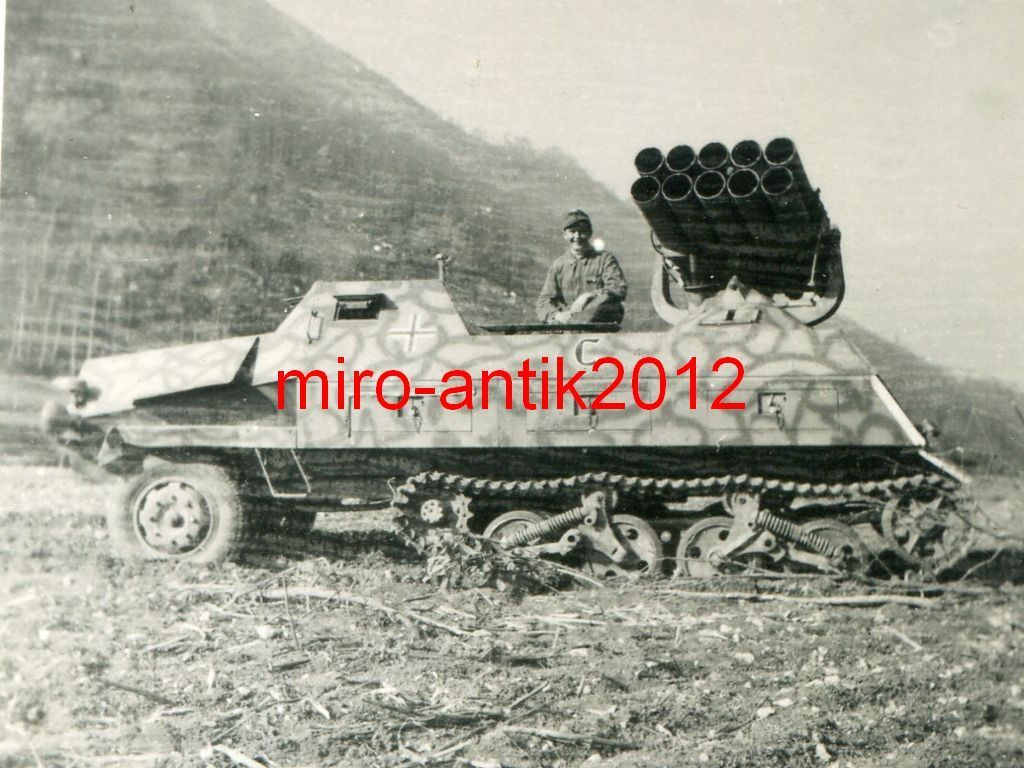 Foto, Panzerwerfer 42, Sd.Kfz. 4-1 (Opel Maultie